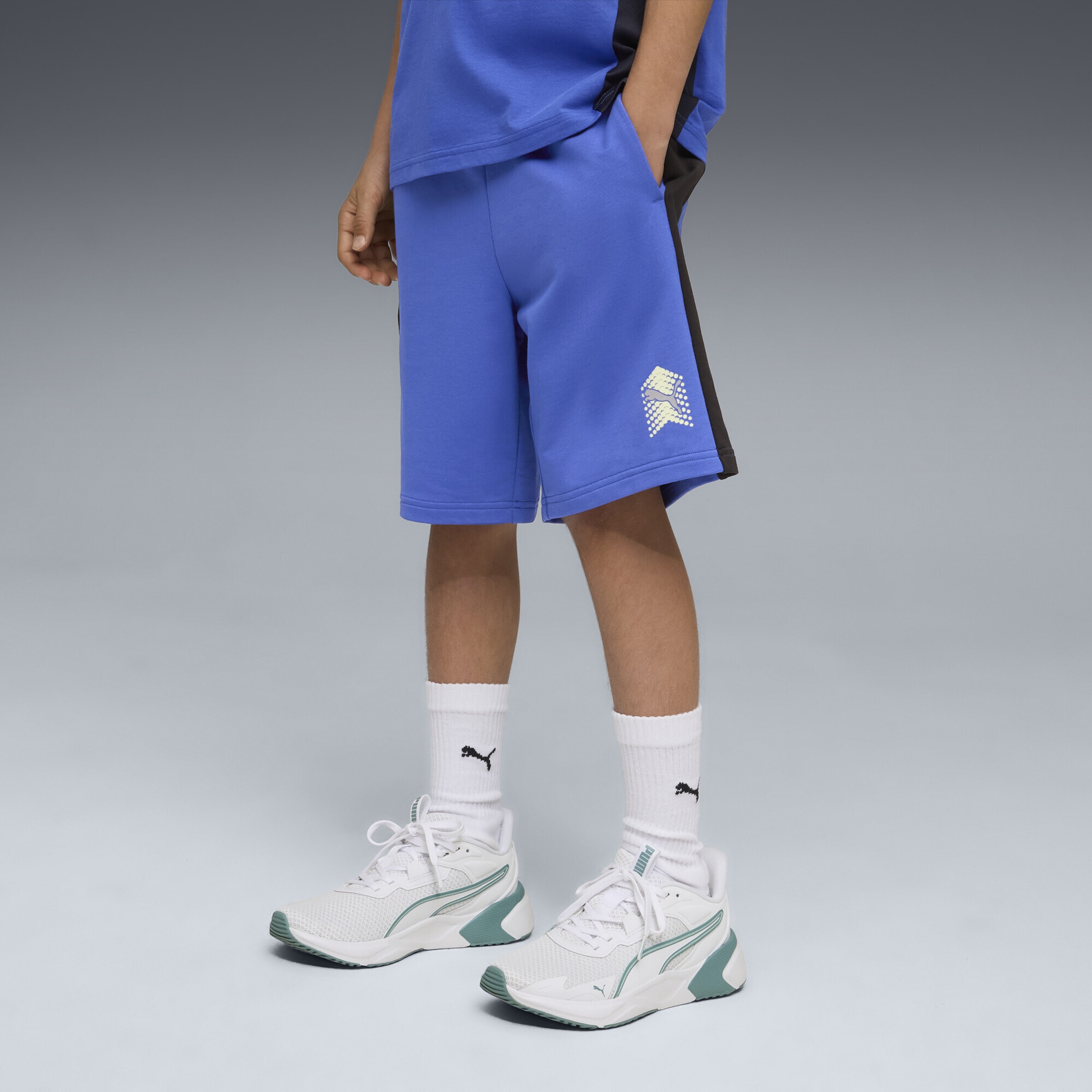 PUMA Шорты для тренировок Regular в цвете Royal Blue — фото 3