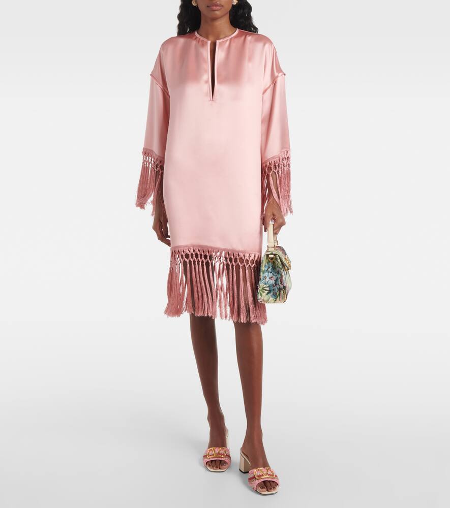 VLogo 60 вязаные мюли Valentino Garavani, Paradise Rose/Ivory/Old Gold — фото 3