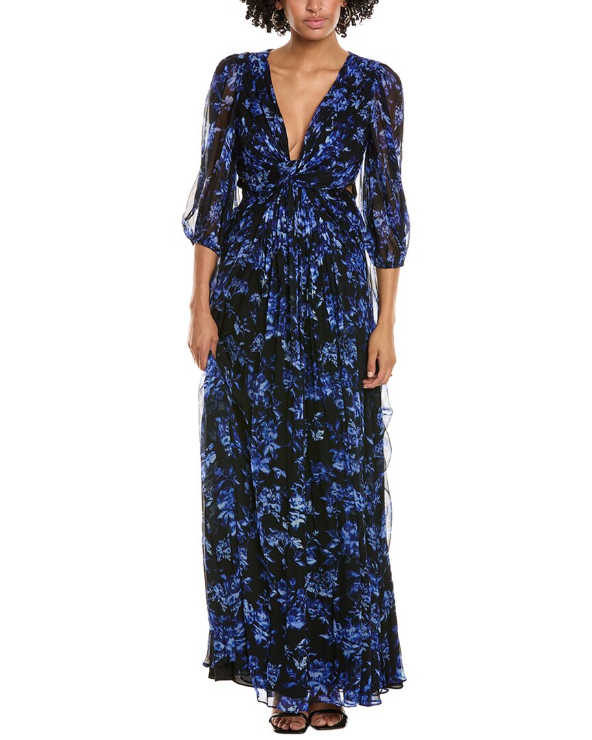 

Платье ML Monique Lhuillier, синий