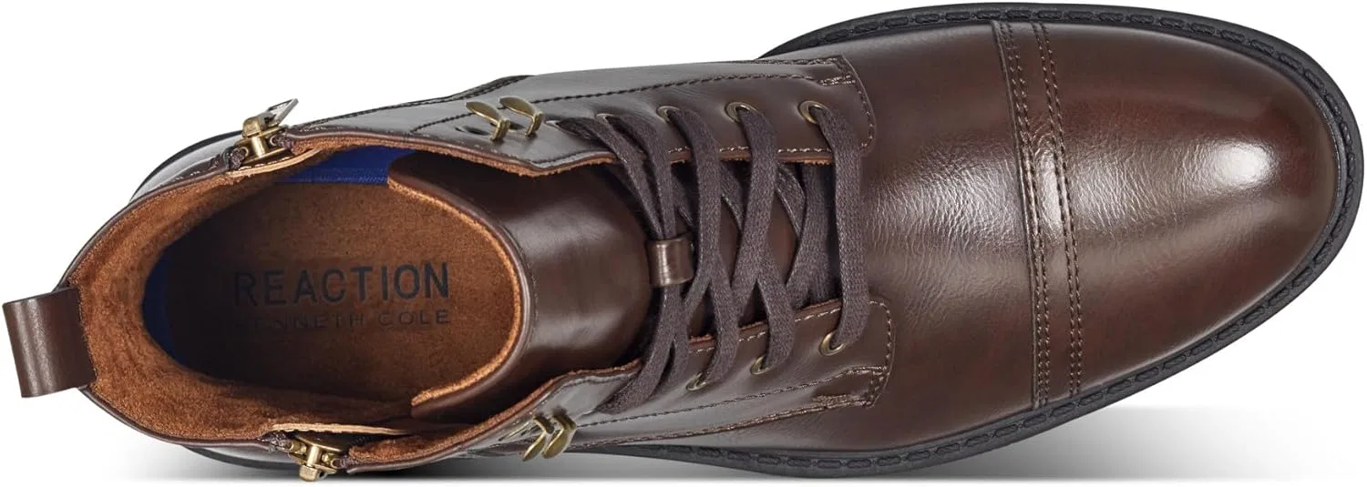 Мужские армейские ботинки Kenneth Cole REACTION Captain, Mid-Brown — фото 4