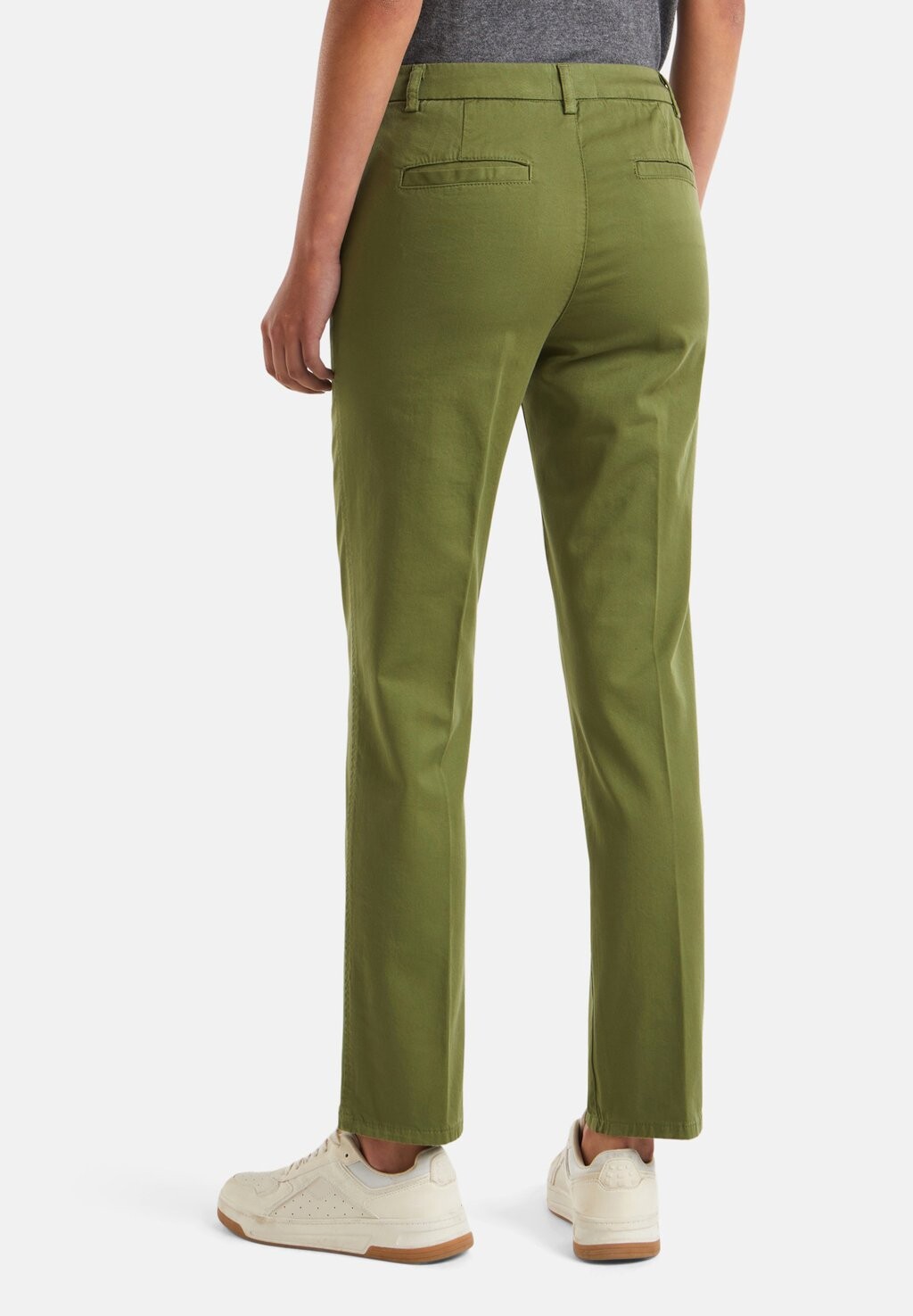 

Чиносы SLIM FIT United Colors of Benetton, зеленый