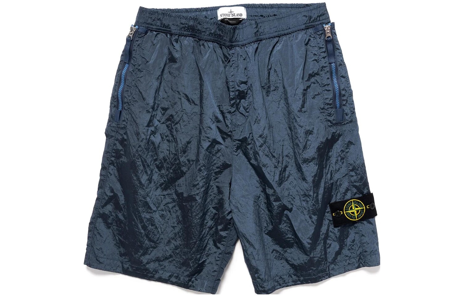 

Повседневные шорты мужские темно-синие Stone Island, темно-синий