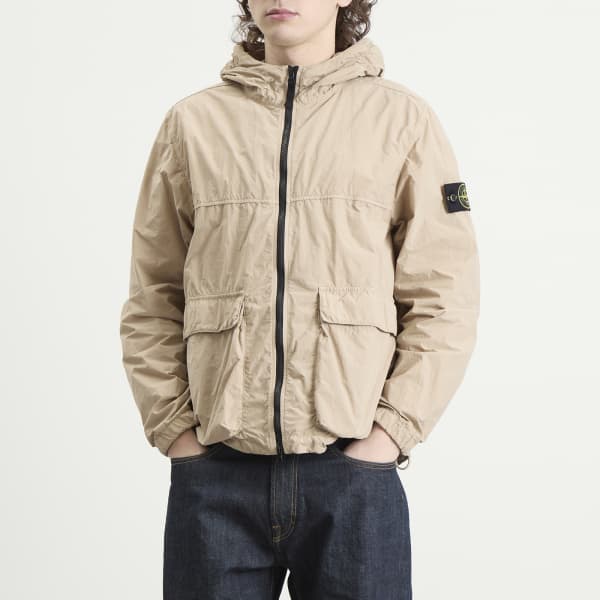 Короткая парка из нейлона smerigliato-tc Stone Island, Desert — фото 2