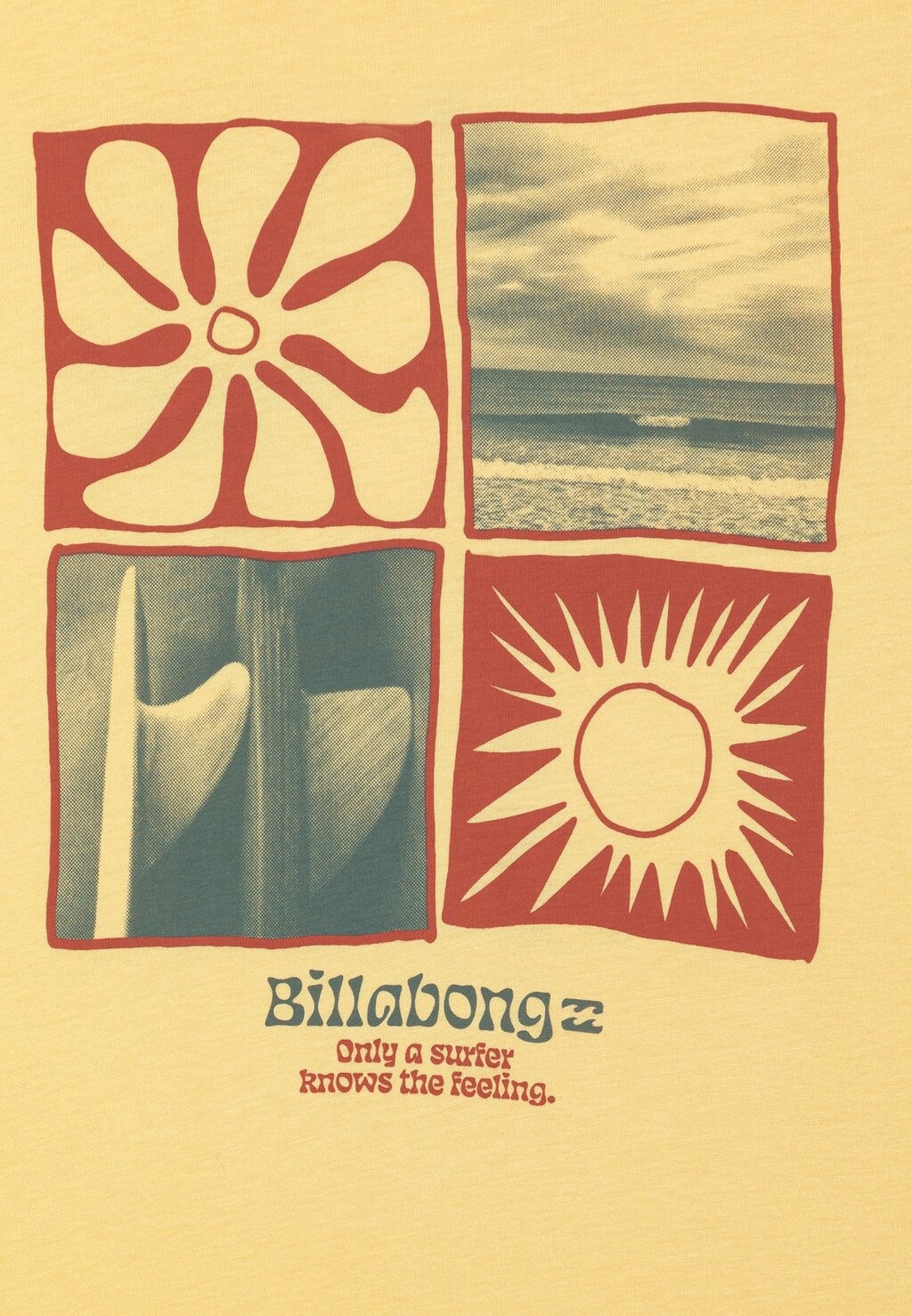 

Футболка TWIN TEES Billabong, оранжевый