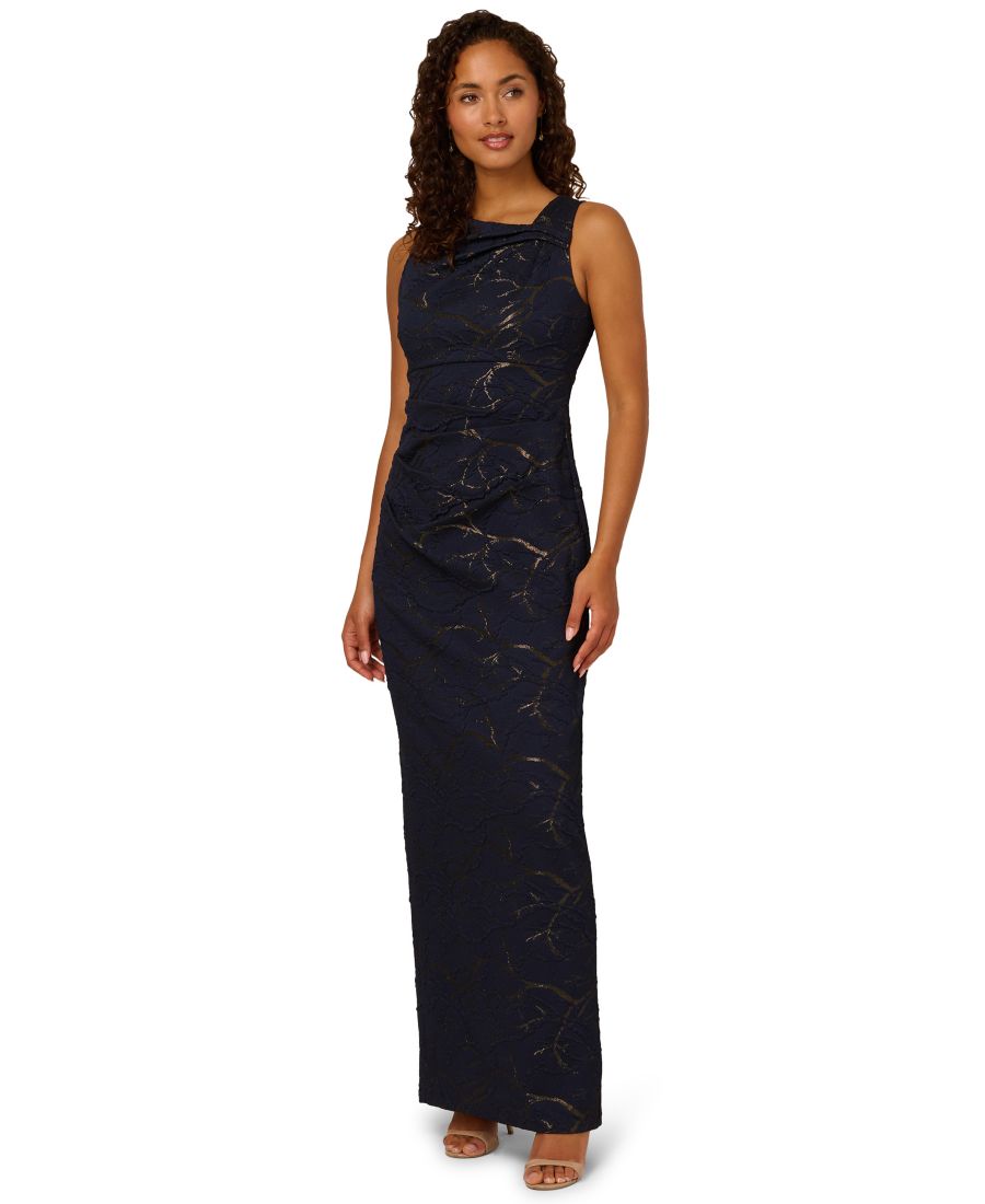 

Женское платье-футляр без рукавов Adrianna Papell, NAVY