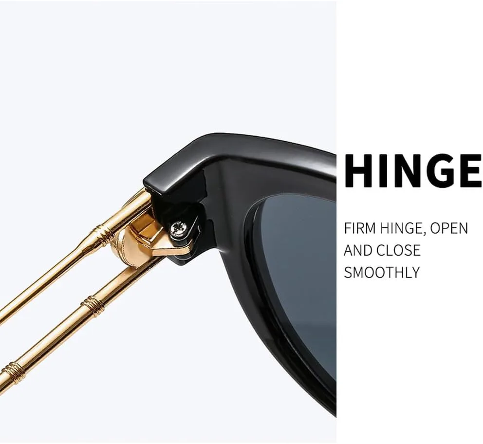 

Модные круглые женские солнцезащитные очки, высококачественные мужские солнцезащитные очки «кошачий глаз», очки для вождения, защита от УФ-излучения UV400 HVTVTLA, C7