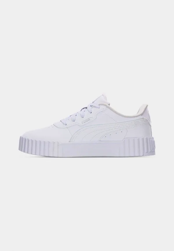 Кроссовки унисекс carina 3.0 holo 2.0 Puma, White/Silver-Coloured/Mauve Mist — фото 2