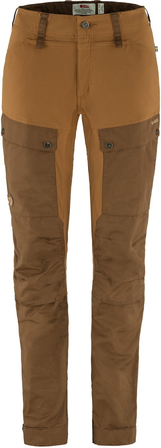 

Брюки Keb изогнутые - женские Fjallraven, коричневый