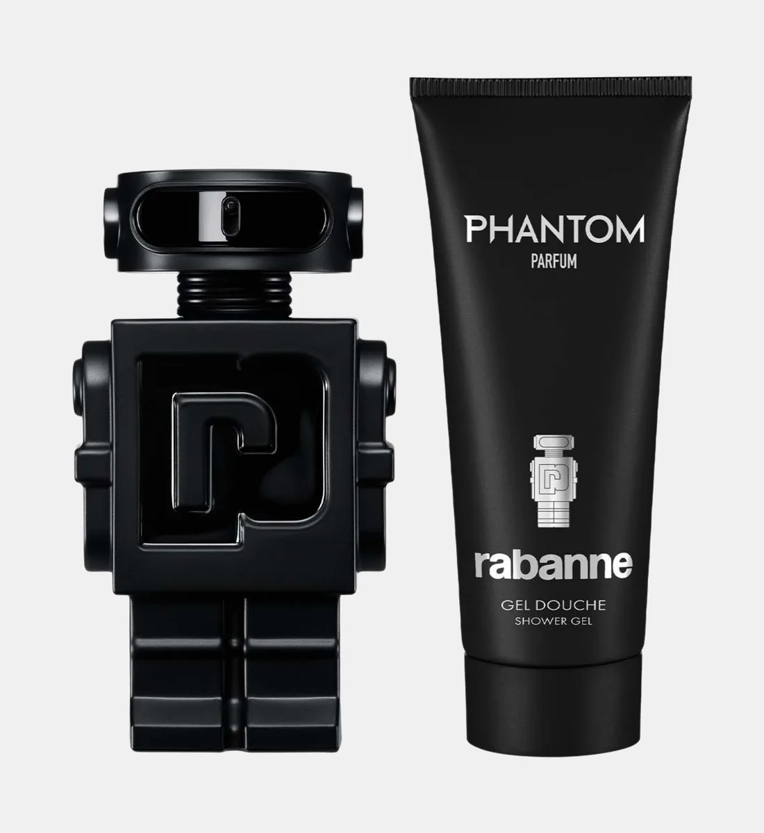 Набор - Парфюм и Гель для душа Rabanne, черный — фото 2