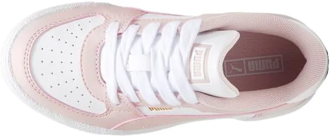 Детские кроссовки PUMA для мальчиков Ca Pro Classic на шнуровке, повседневные - розовые, белые, белый/сиреневый — фото 4