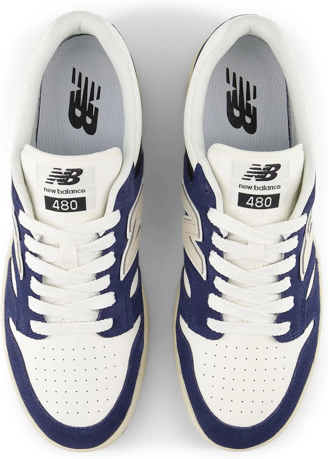 Кроссовки мужские New Balance 480 V1, Nb Navy/Sea Salt — фото 4