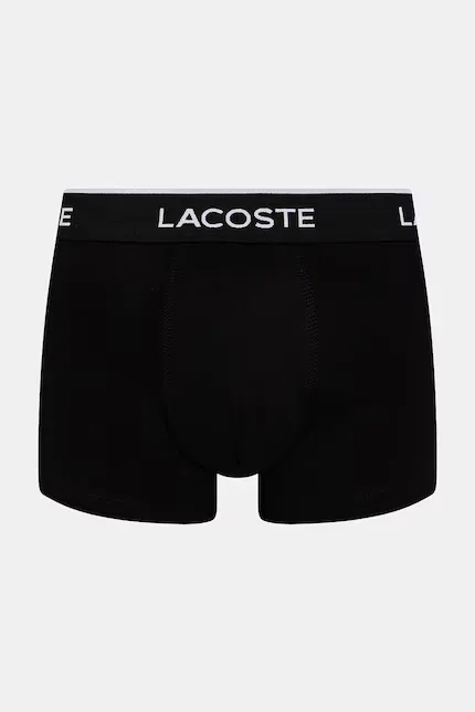 Боксеры мужские хлопковые 3 шт Lacoste, мультиколор — фото 4
