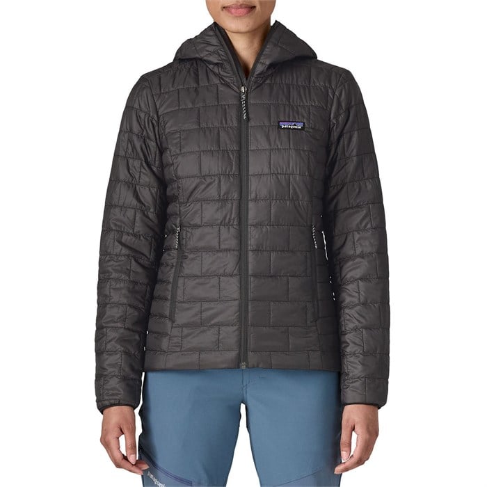 

Толстовка Nano Puff Hoodie - женская Patagonia, Black, Черный, Толстовка Nano Puff Hoodie - женская Patagonia, Black
