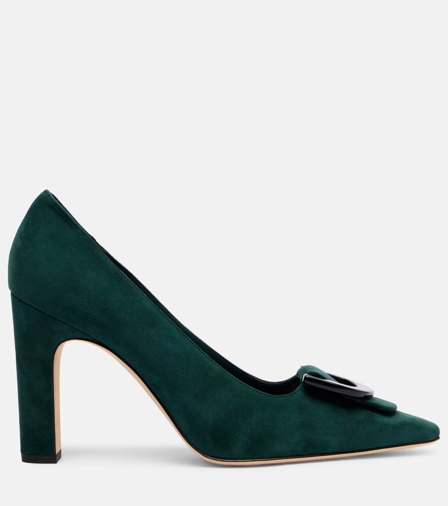 Туфли-лодочки Beti 105 из замши Manolo Blahnik, Dgrn 3073 — фото 4
