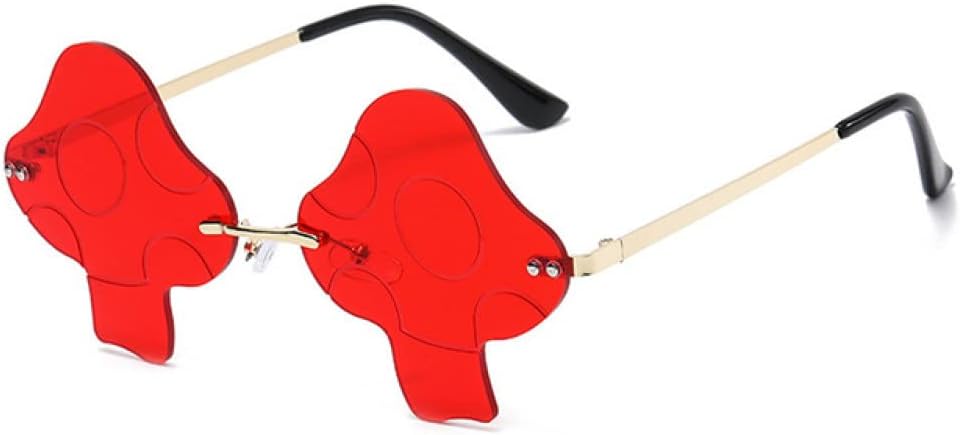 

Женские солнцезащитные очки без оправы неправильной формы в стиле ретро с прозрачными линзами и защитой от УФ-излучения UV400. Мужские солнцезащитные очки с сине-фиолетовыми зеркальными линзами LANGSER, Golden Red