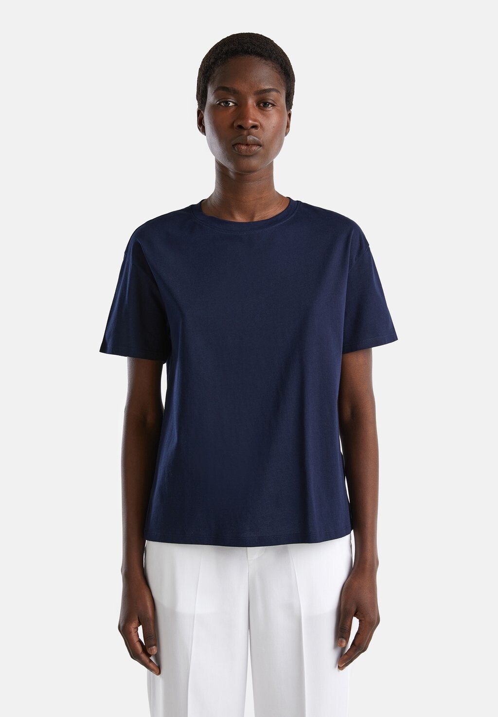 

Футболка базовая United Colors of Benetton, синяя