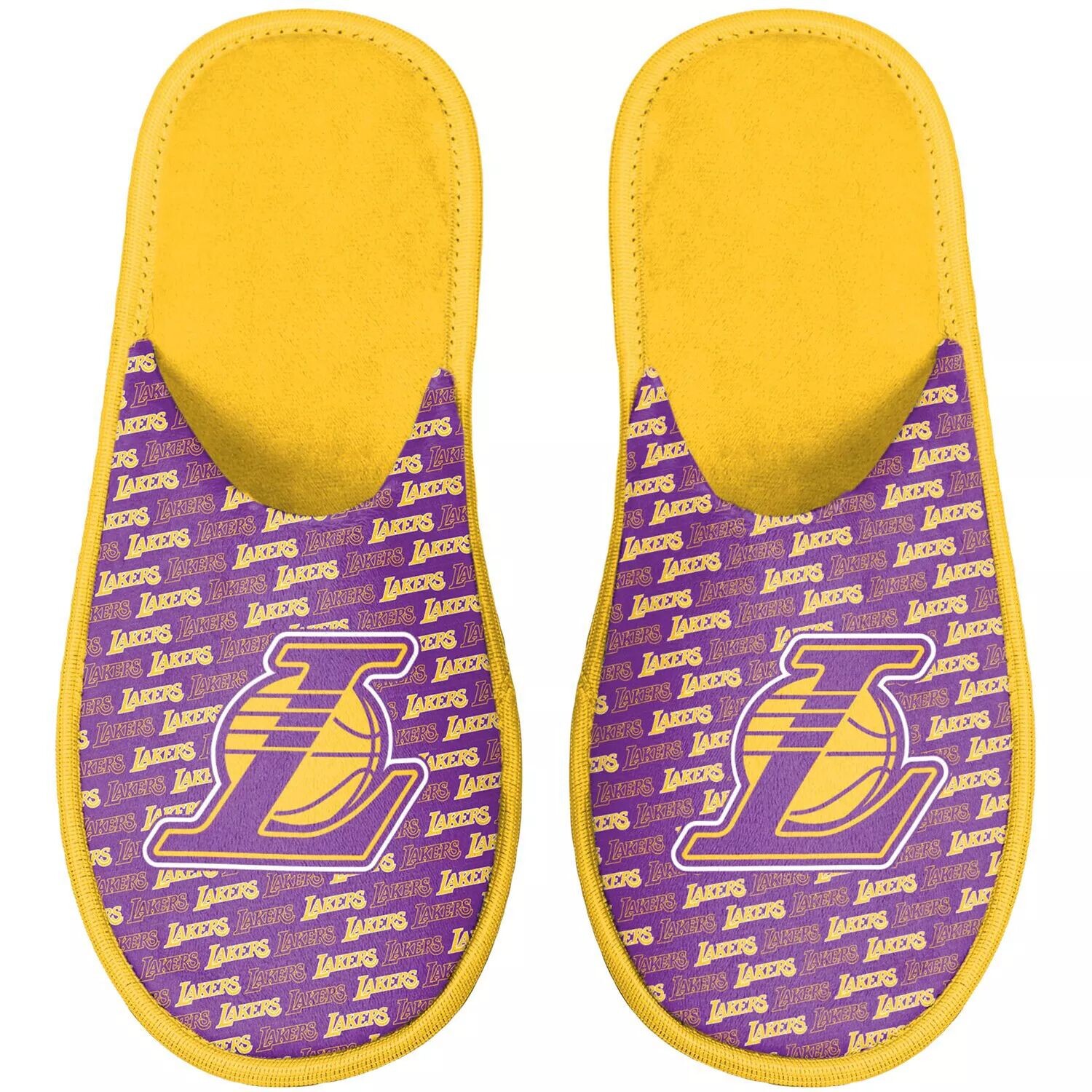 

Молодежные тапочки FOCO Los Angeles Lakers Team Unbranded