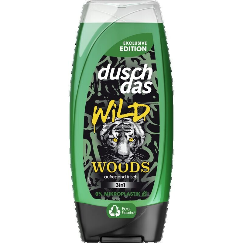 

Гель для душа и шампунь 3в1 Wild Woods duschdas, 225 ml