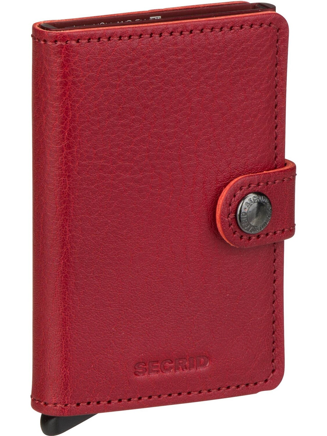 

Кошелек Secrid Mini Veg Tanned, цвет Rosso-Bordeaux