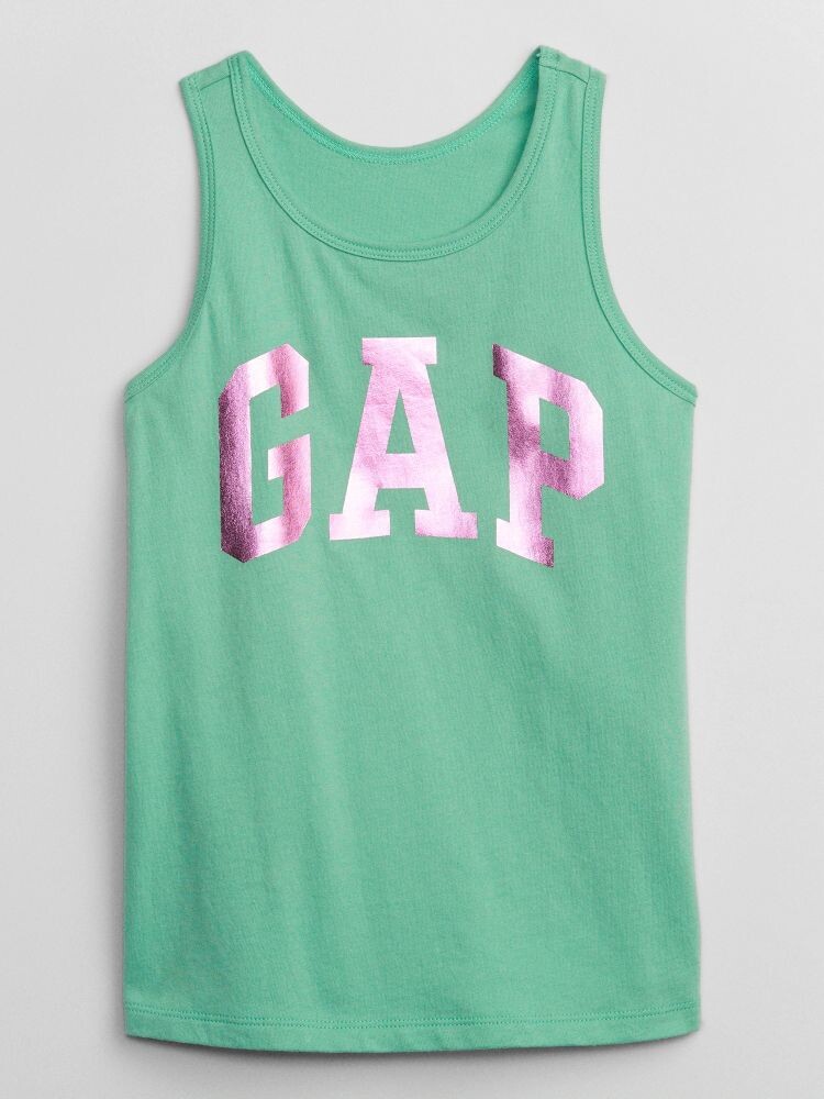 

Детский топ с логотипом Gap, зеленый