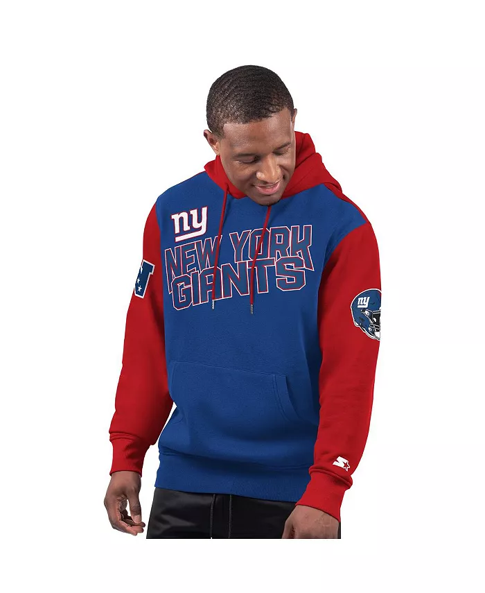

Мужская толстовка с капюшоном Royal New York Giants Extreme Pullover Starter