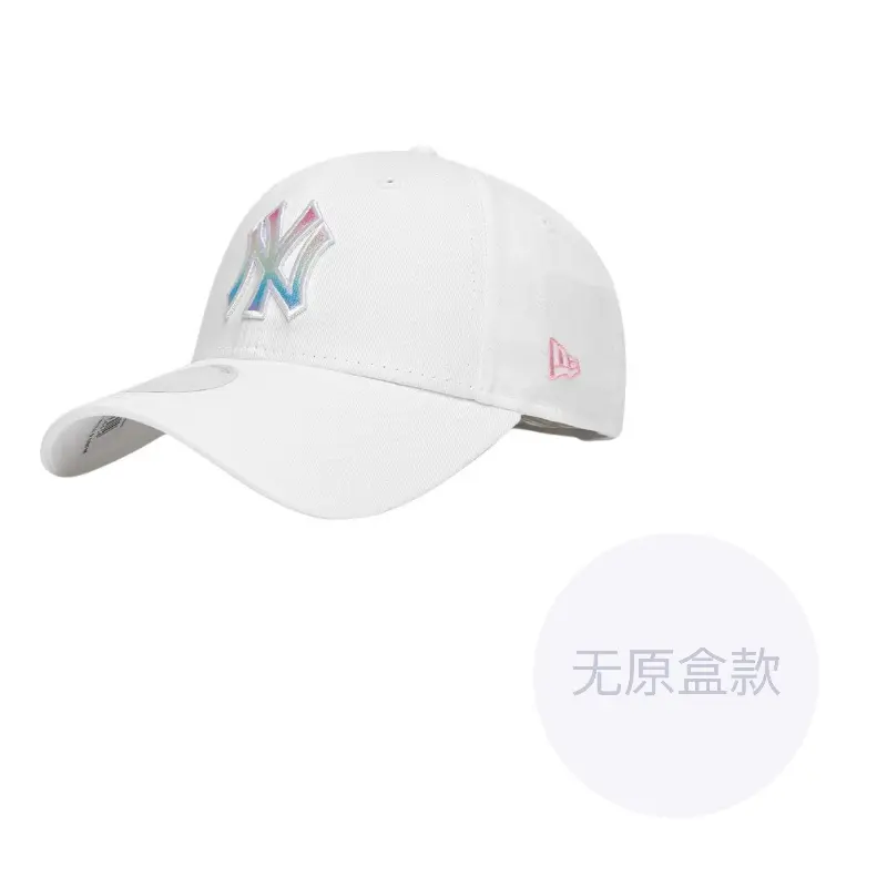 

New Era Хлопковая бейсболка из полиэстера унисекс белая, White