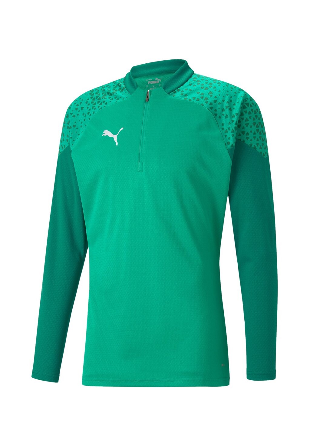 

Топ с длинными рукавами FUSSBALL TEAMSPORT TEAMCUP HALFZIP SW Puma, зеленый