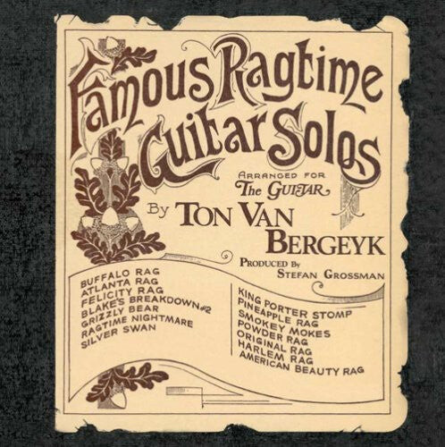 

CD диск Bergeyk, Ton Van: Famous Ragtime Guitar Solos