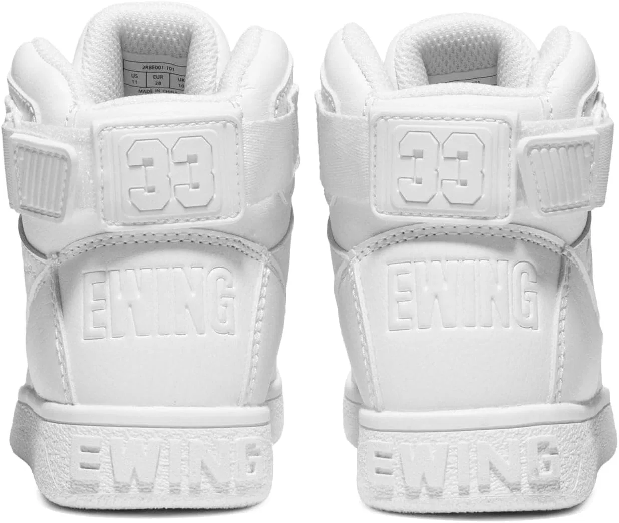 Кроссовки детские Ewing 33 HI, цвет White/White — фото 3