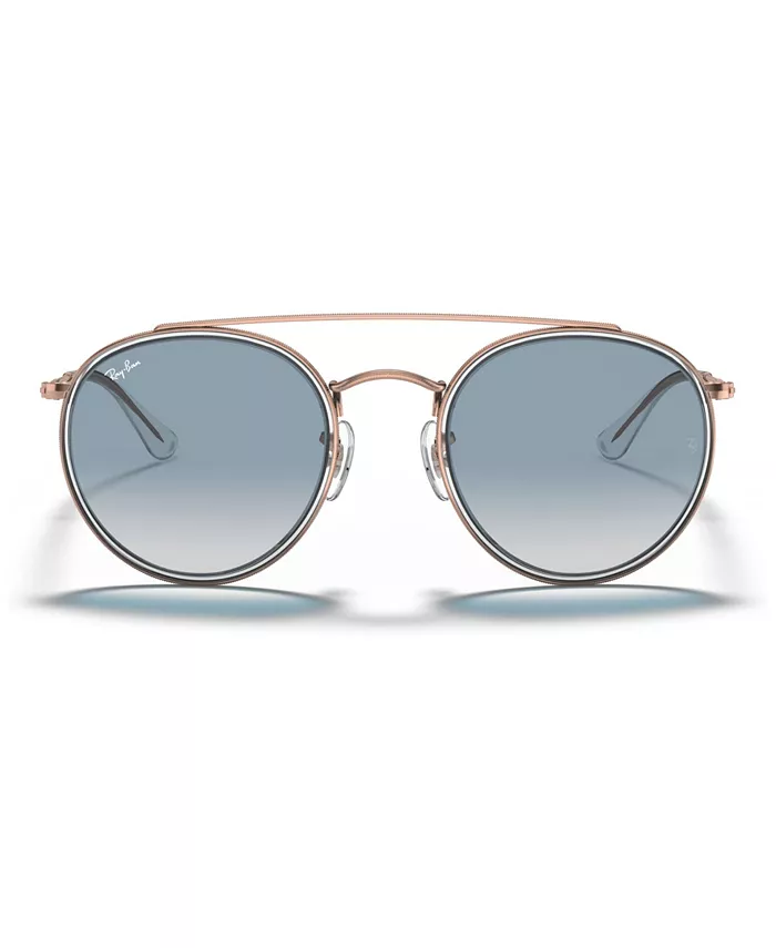 

Солнечные очки, RB3647N ROUND DOUBLE BRIDGE Ray-Ban, золотой