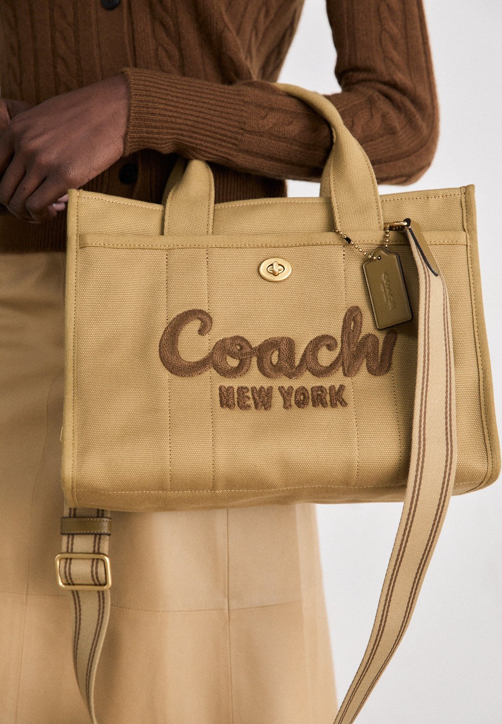 

Сумка CARGO TOTE COACH, бежевый
