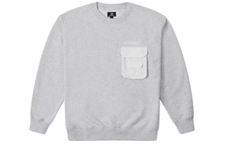 

DE LUXE CREW Толстовка мужская серая Converse, серый