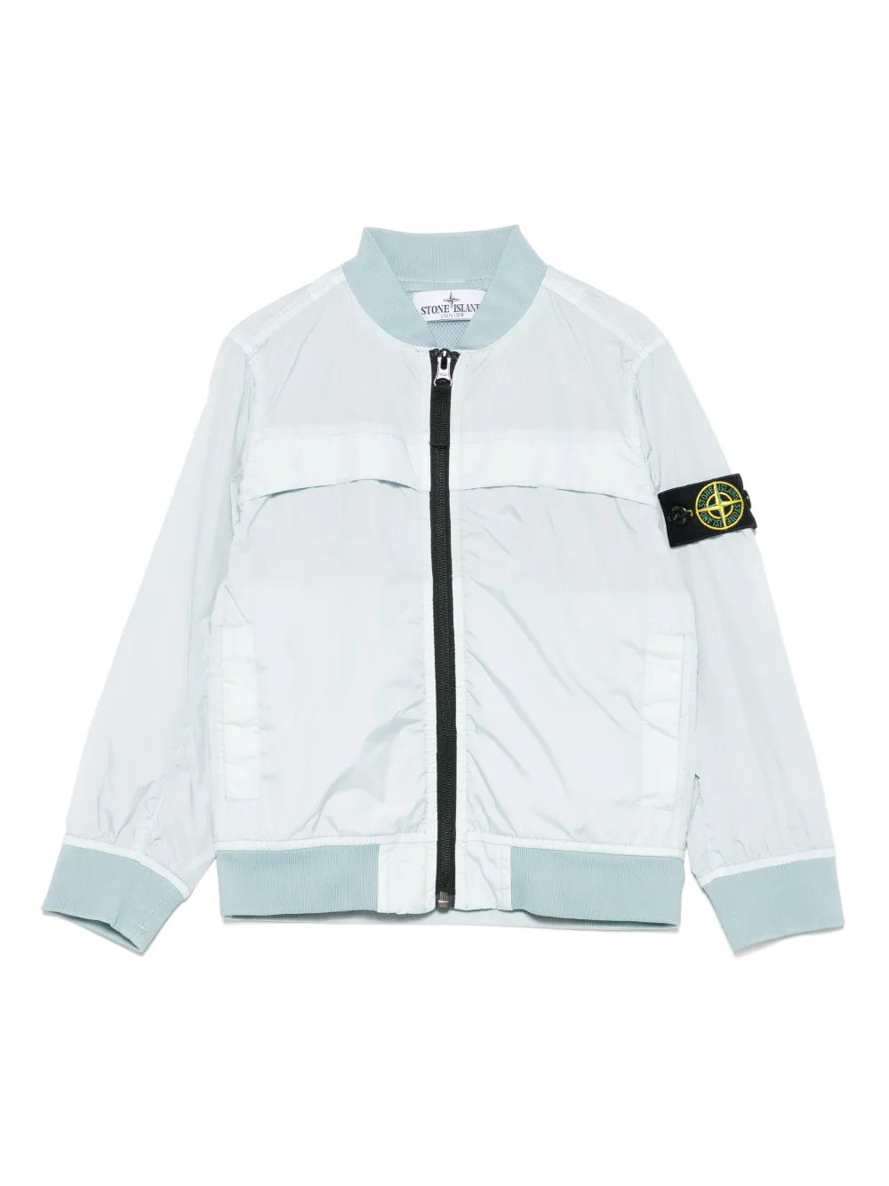 

Куртка с нашивкой Compass Stone Island Junior, синий