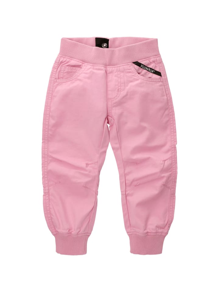 

Villervalla Простые брюки розового цвета