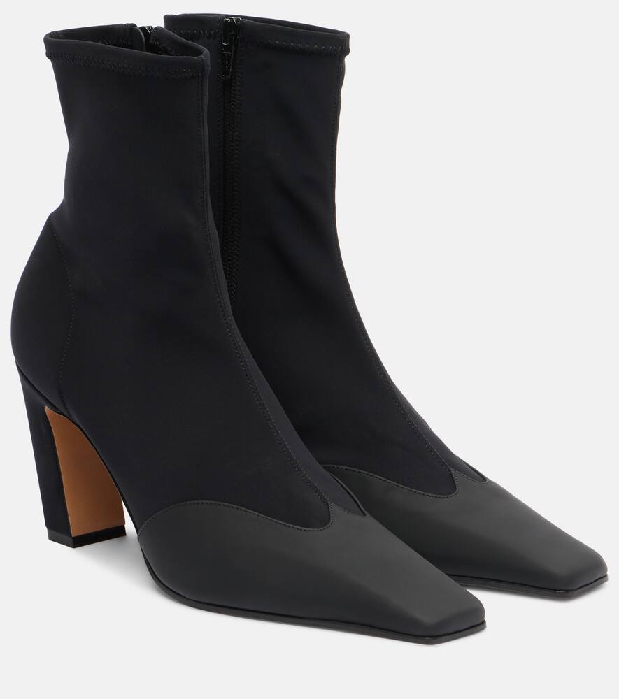 Ботинки Nevada 85 mid-calf Khaite, Black