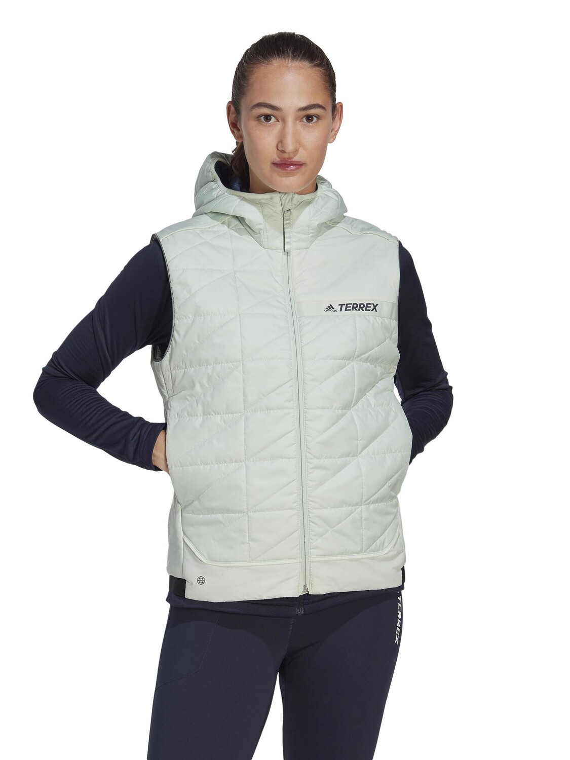

Утепленный жилет Adidas Performance Terrex Multi Insulated, зеленый