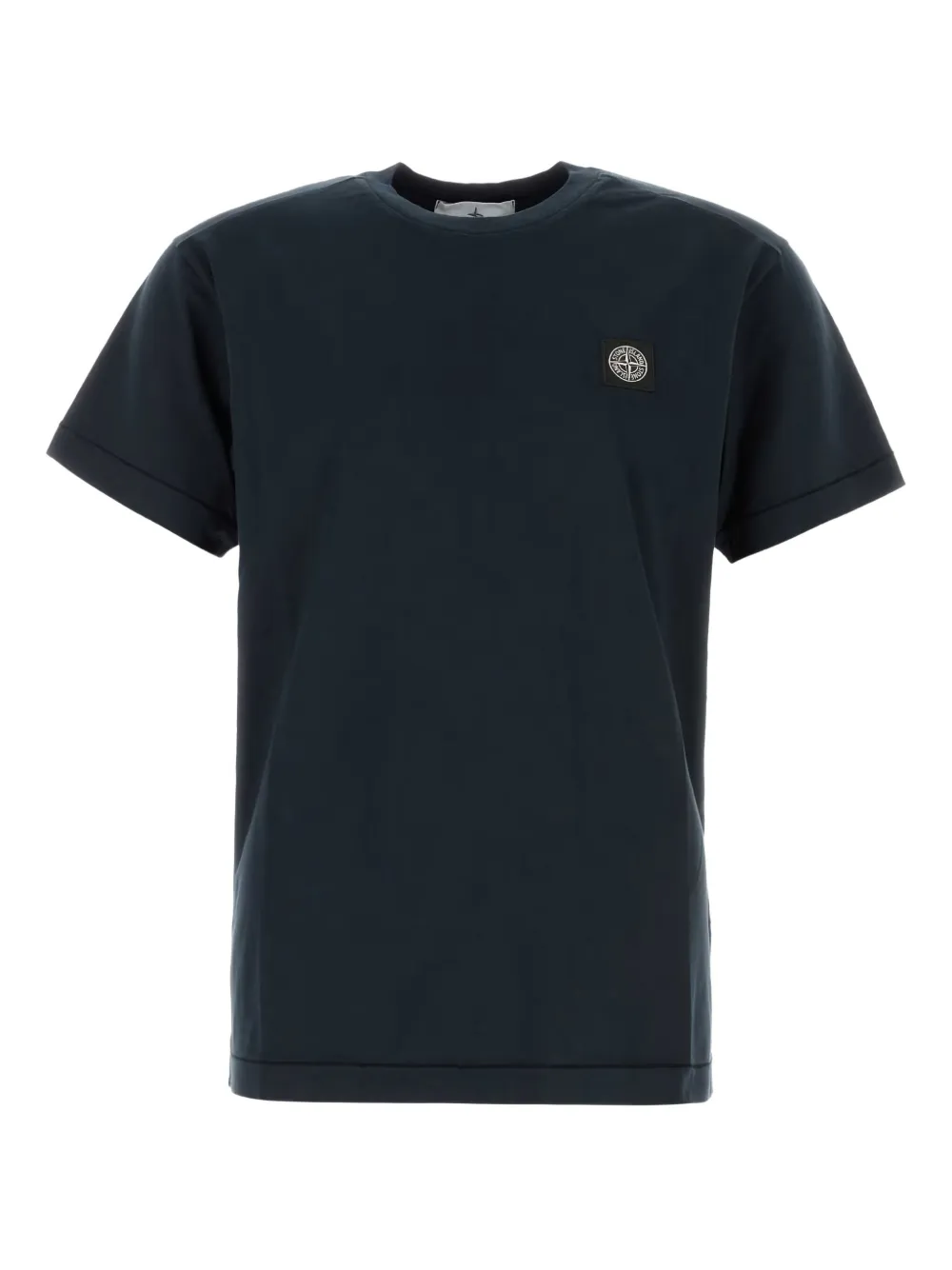 

Футболка с нашивкой-логотипом Stone Island, синий