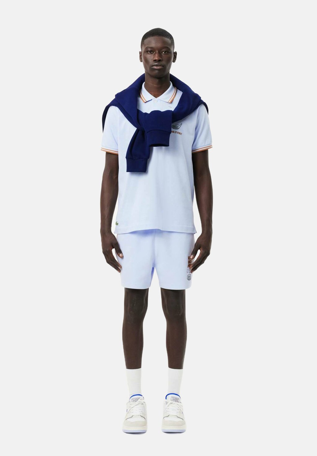 

Рубашка поло Lacoste, синий