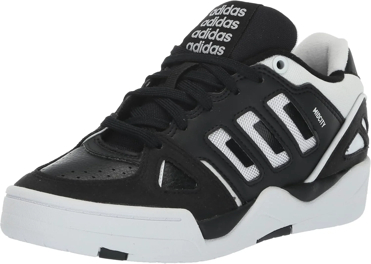 Мужские кроссовки Adidas Midcity Low, черно-белый — фото 3