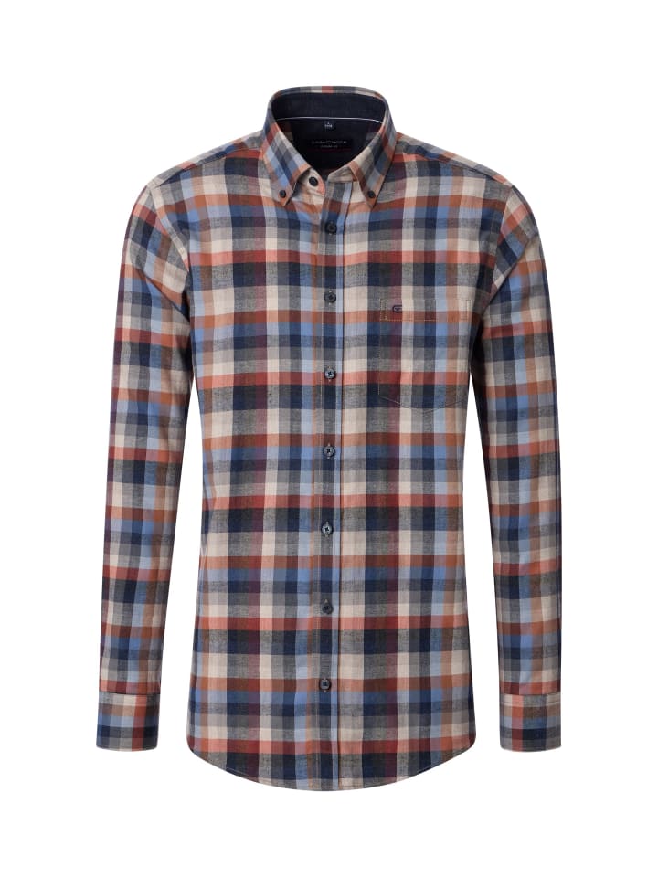 

CASAMODA Повседневная рубашка красного цвета