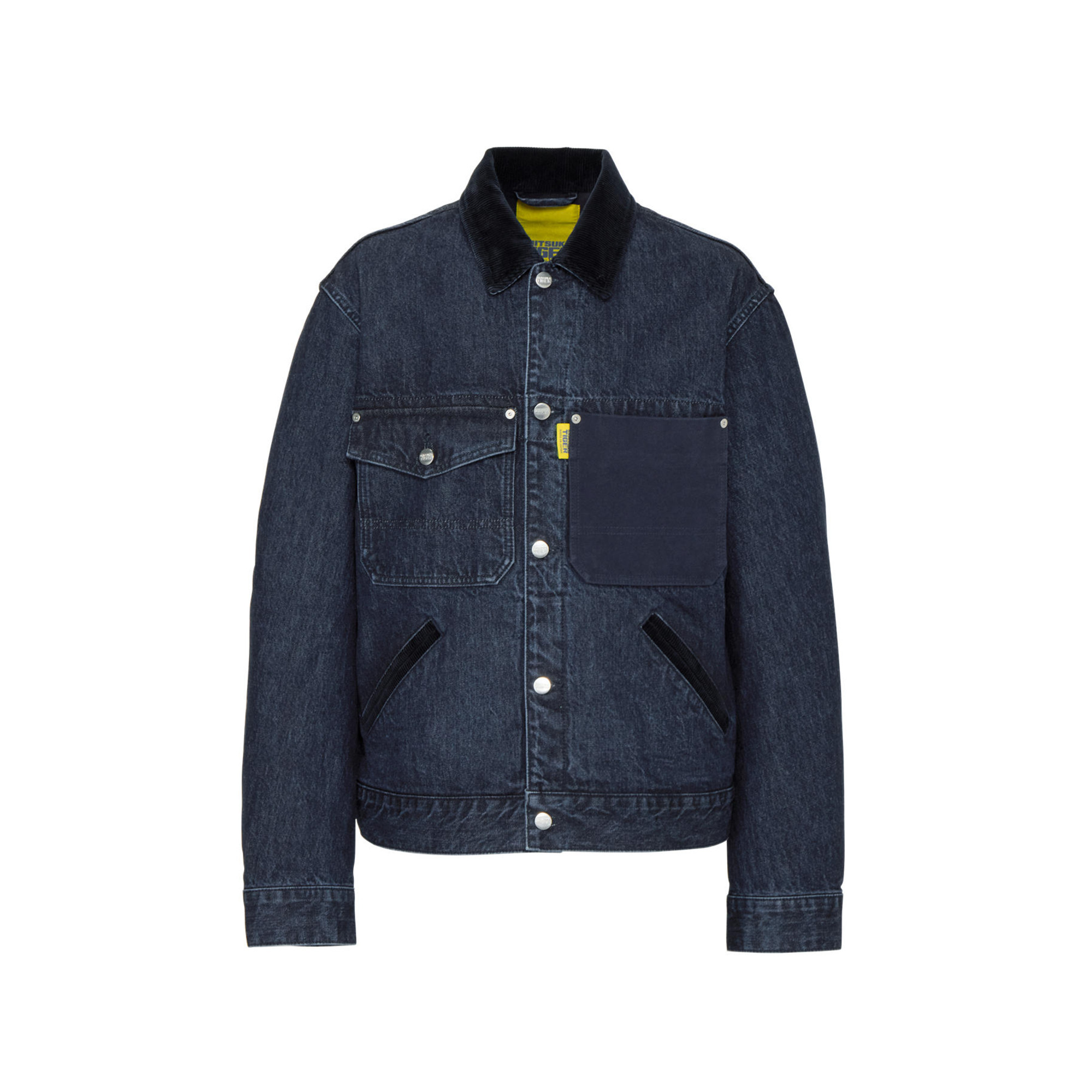 

Куртка деним мужская SS26 DENIVITA Collection Onitsuka Tiger, синий