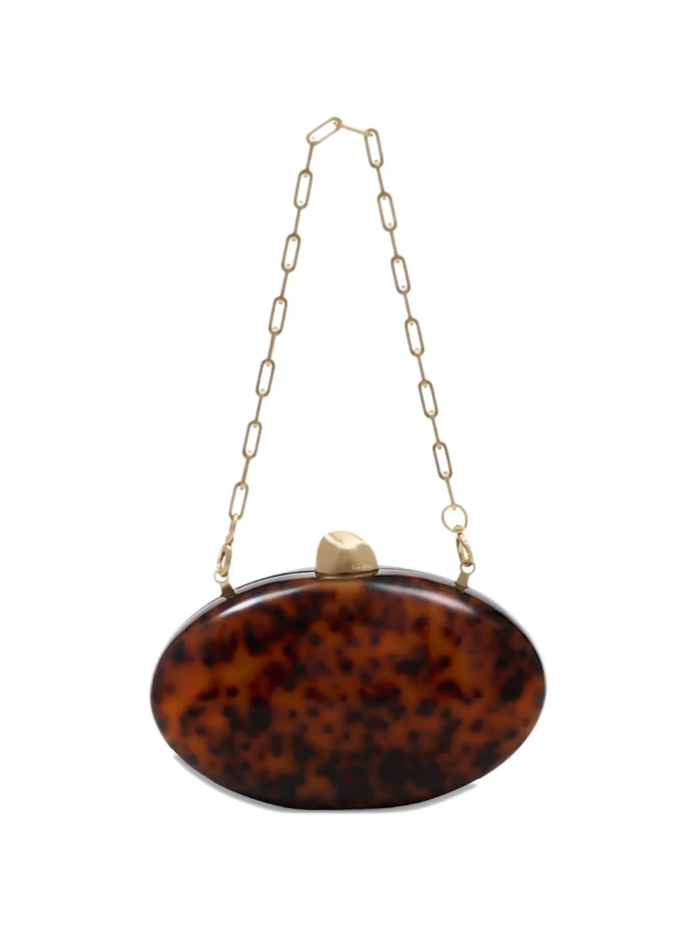 

Клатч Eviana с черепаховым узором Cult Gaia, коричневый