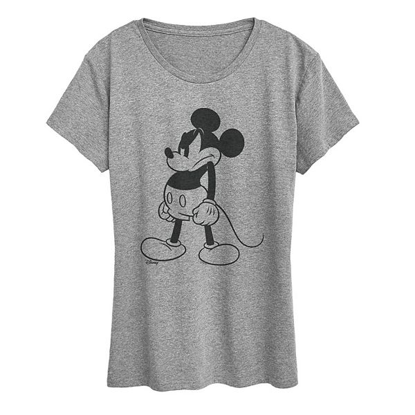 

Футболка с принтом Mickey Mouse Mad Stand Disney, Heather Gray, Бежевый, Футболка с принтом Mickey Mouse Mad Stand Disney, Heather Gray