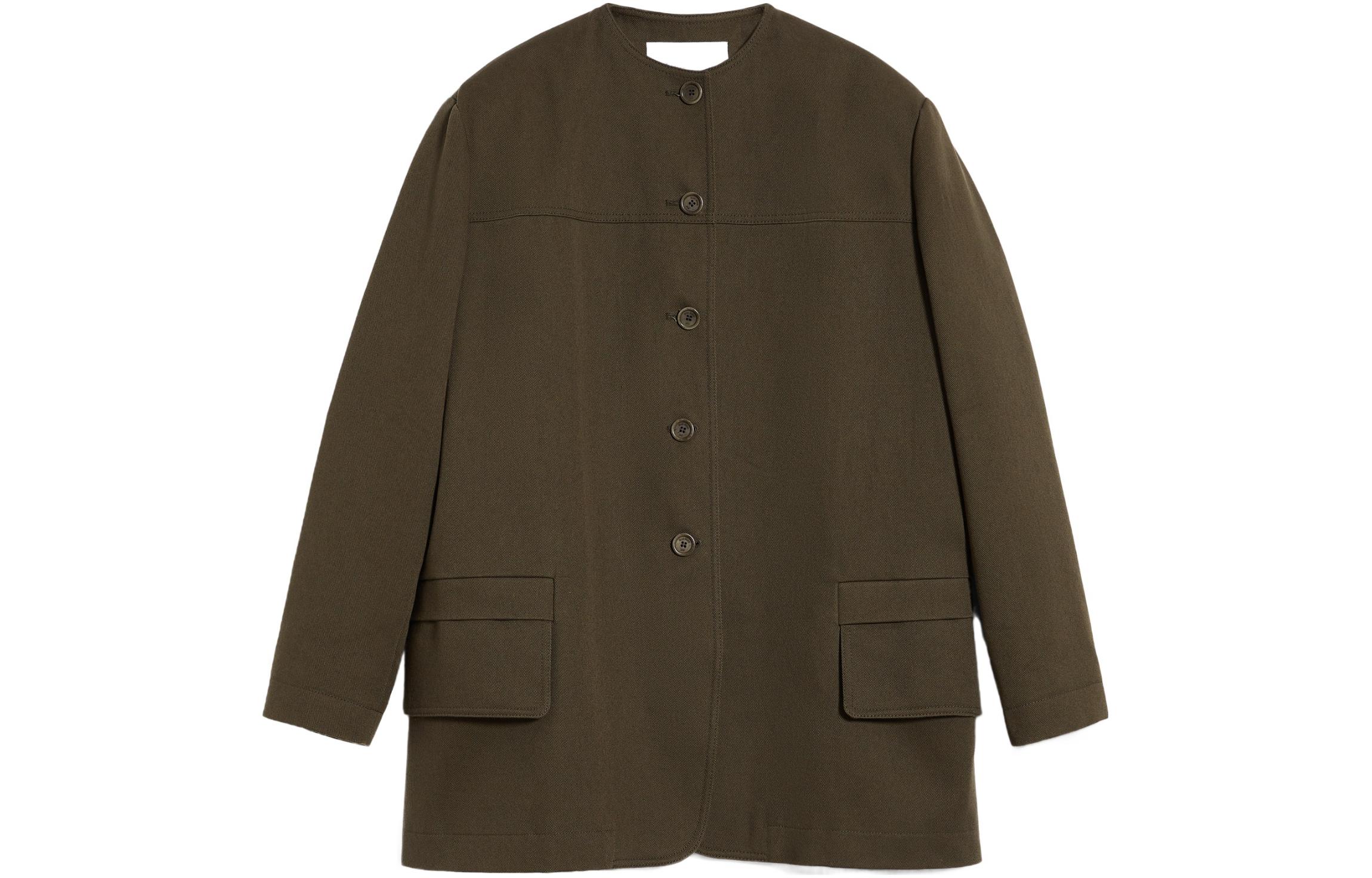 

Maxmara Куртки и пальто женские, цвет хаки