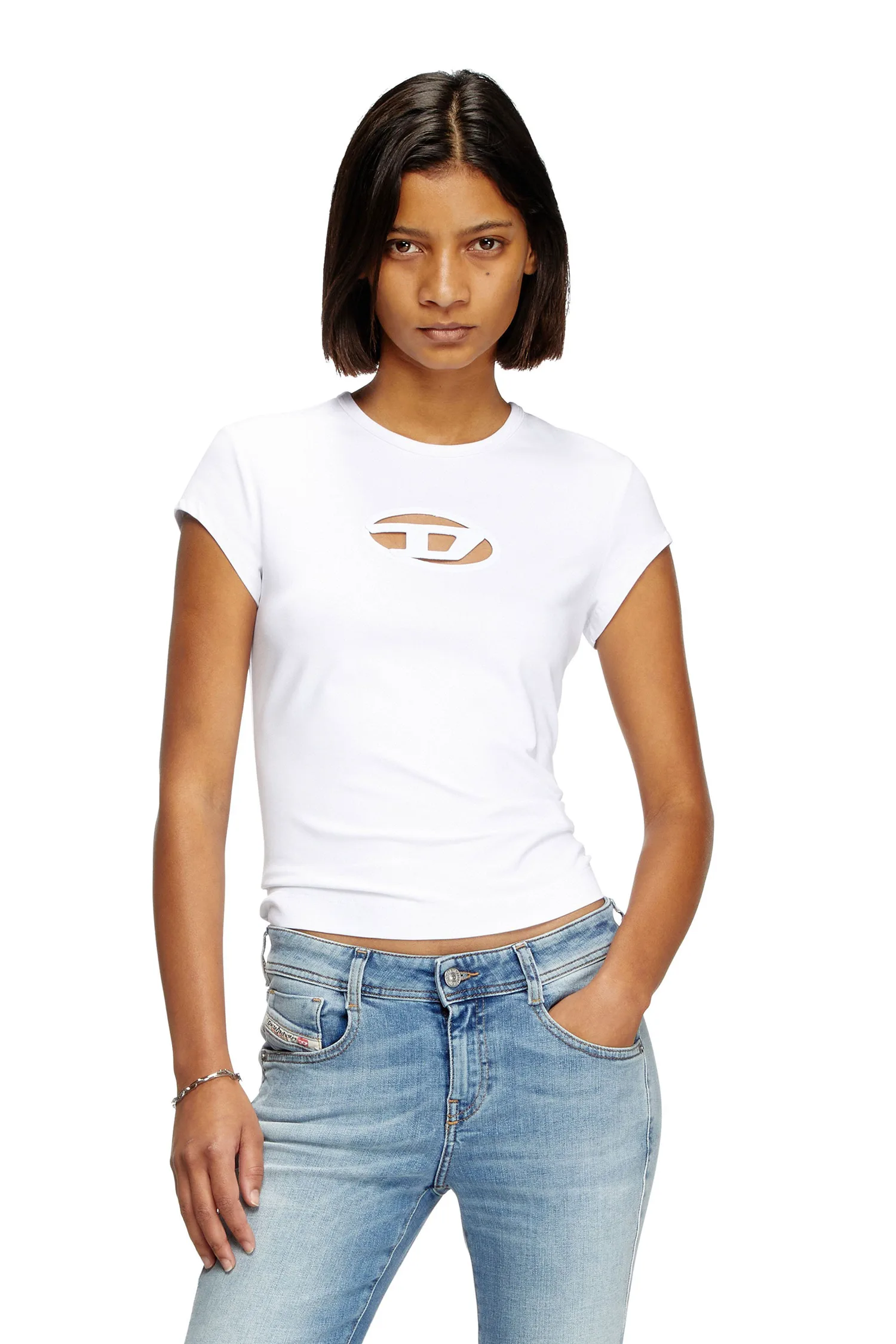 Женская футболка T-ANGIE Diesel, White and other colors