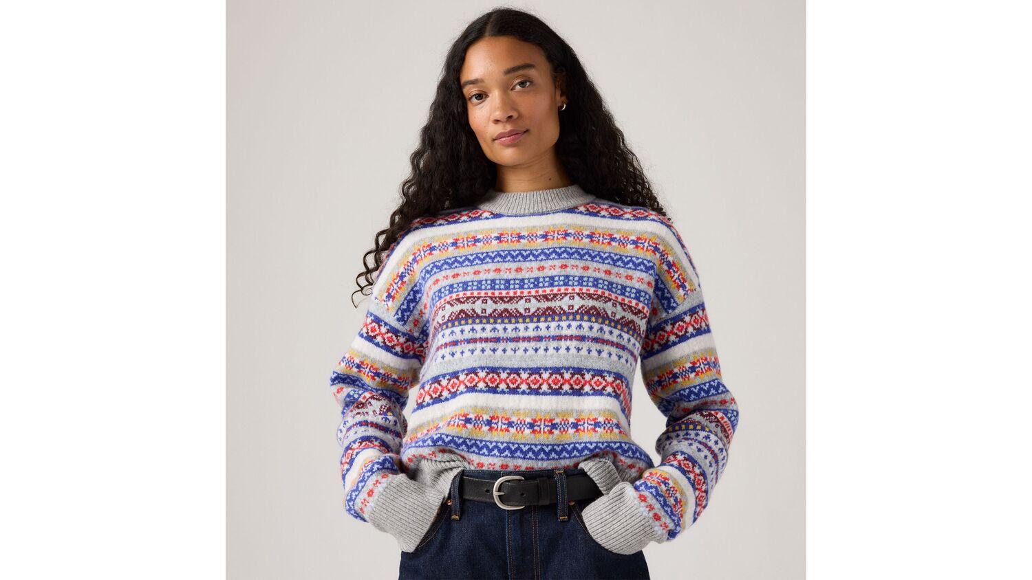 

Свитер Инес Фэйриль Levi's, Tawny Port - Multi-Color