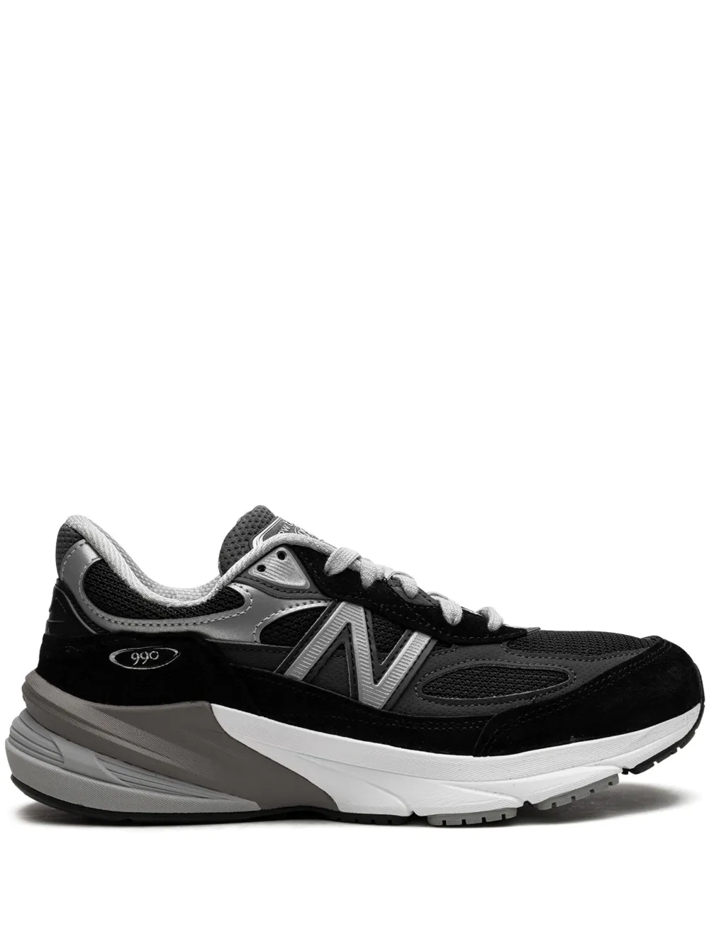 Кроссовки 990v6 Black/Silver NEW BALANCE, серый