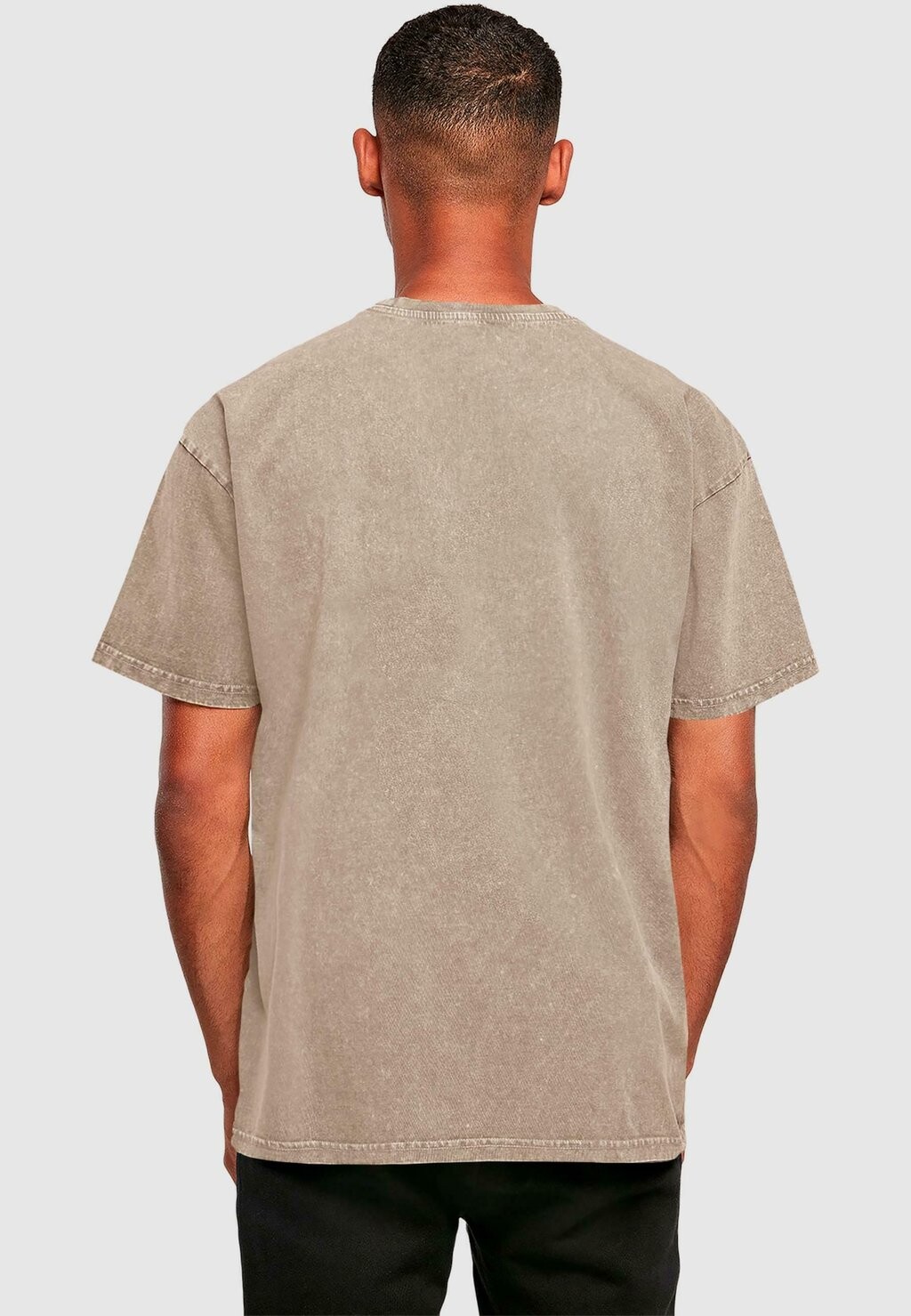 

Футболка с принтом LEMON ACID WASHED TEE Merchcode, хаки
