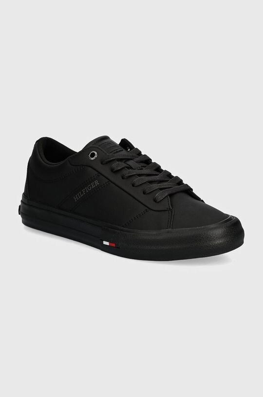 

Кроссовки TH HI VULC STREET RWB LTH LOW Tommy Hilfiger, черный