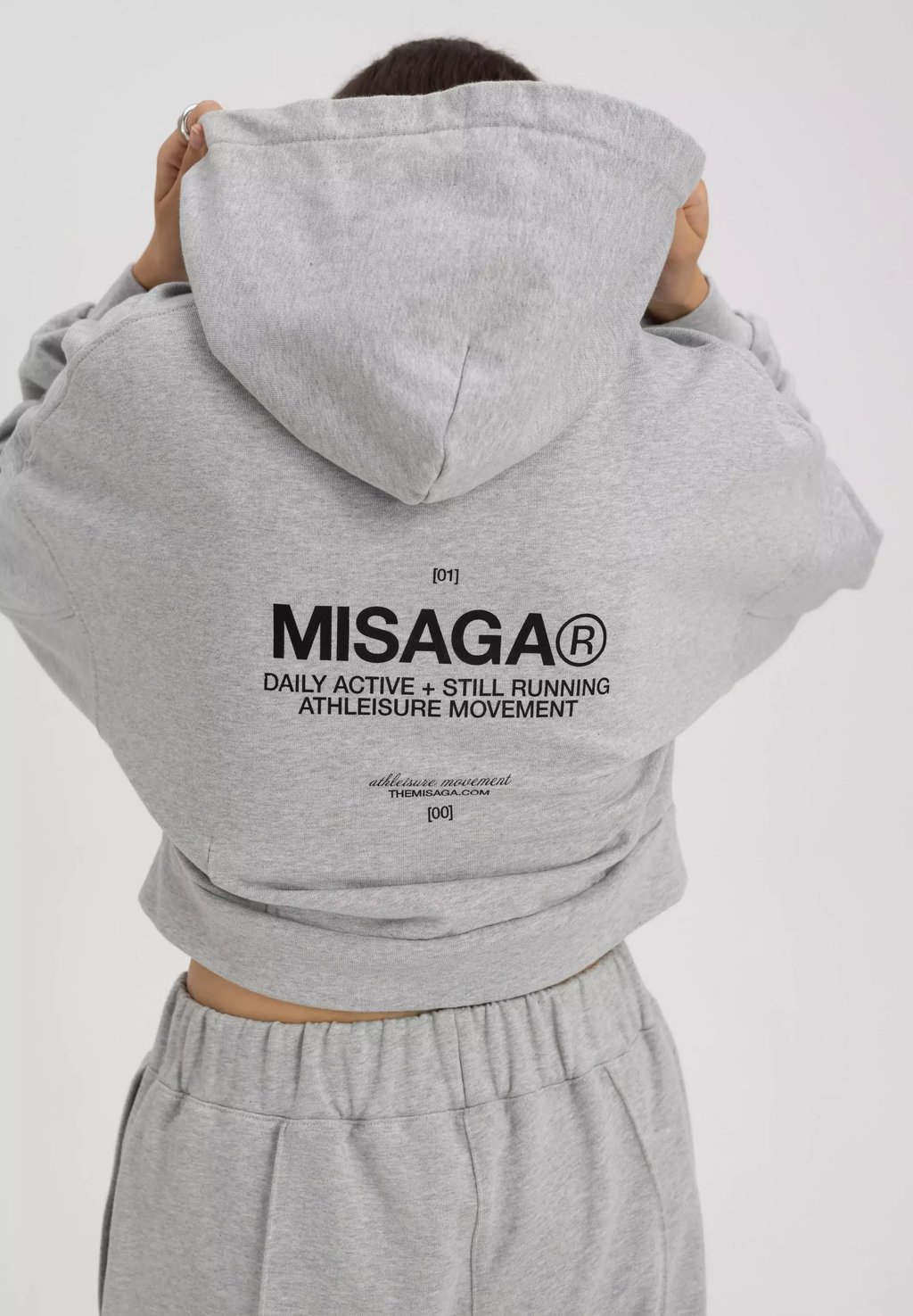 

Толстовка на молнии MOVEMENT Misaga, серый